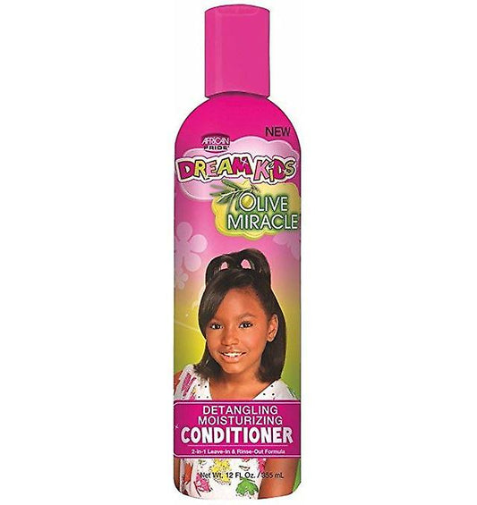 African Pride Dream Kids Olive Miracle Detangling Moisturizing Conditioner 355ml