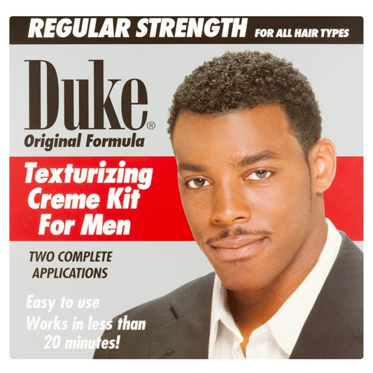 Duke's Original Formula Texturizing Creme Kit for Men - Create Natural-Looking Curls and Waves in Minutes