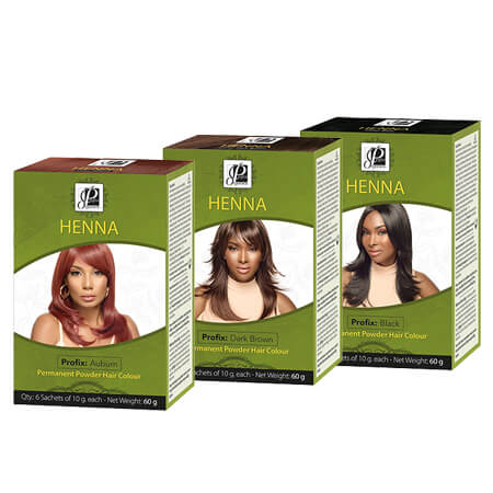 Profix Auburn Permanent Powder Hair Colour (60g)