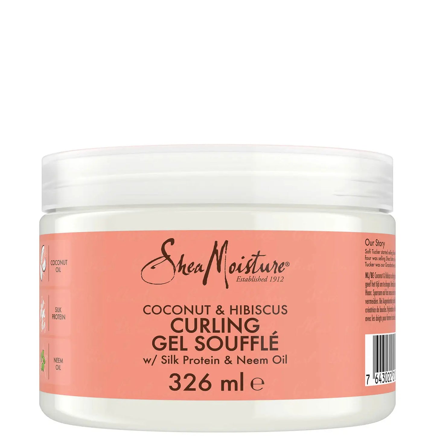 Shea Moisture Coconut & Hibiscus Curling Gel Soufflé 326 ml
