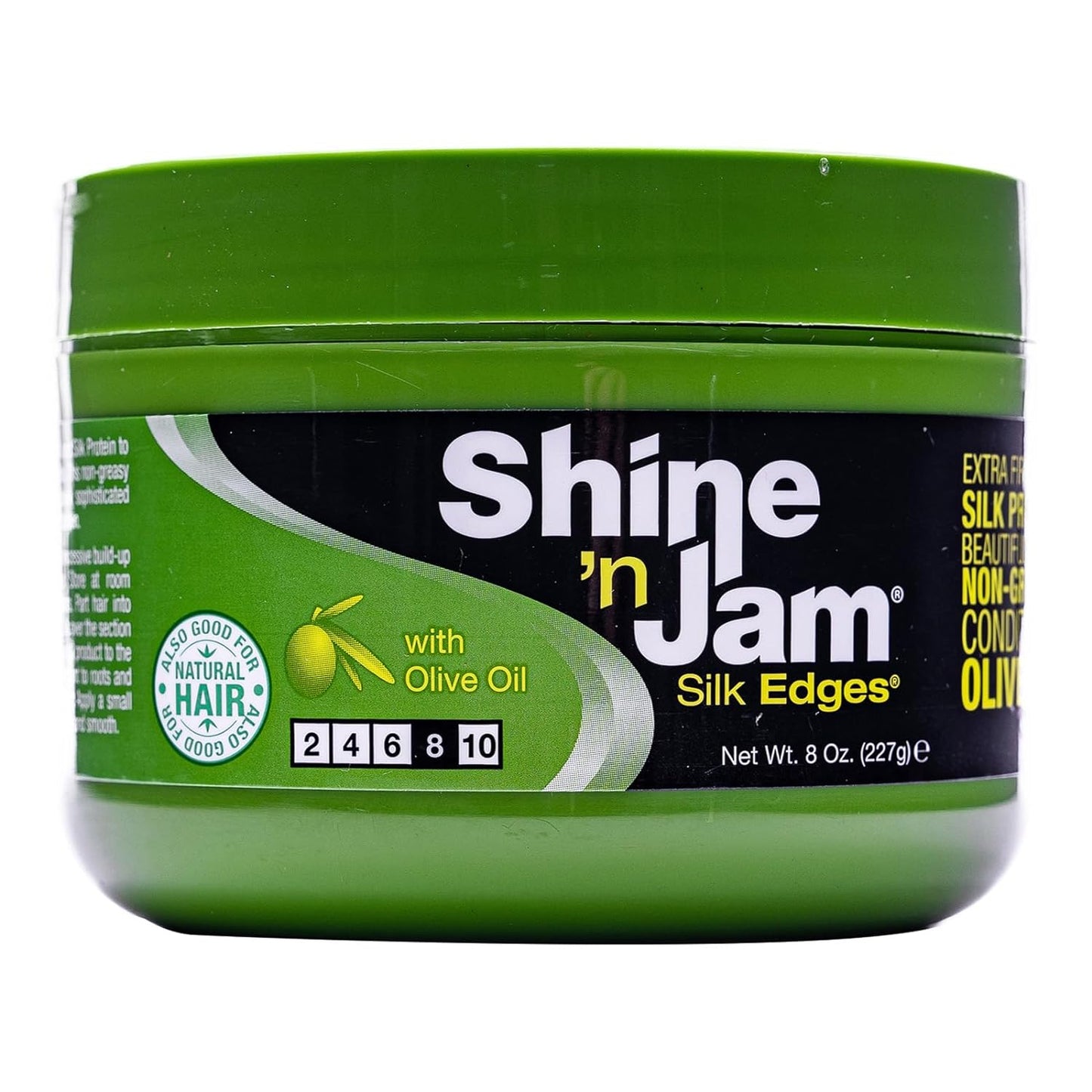 Shine 'N Jam Silk Edges GREEN