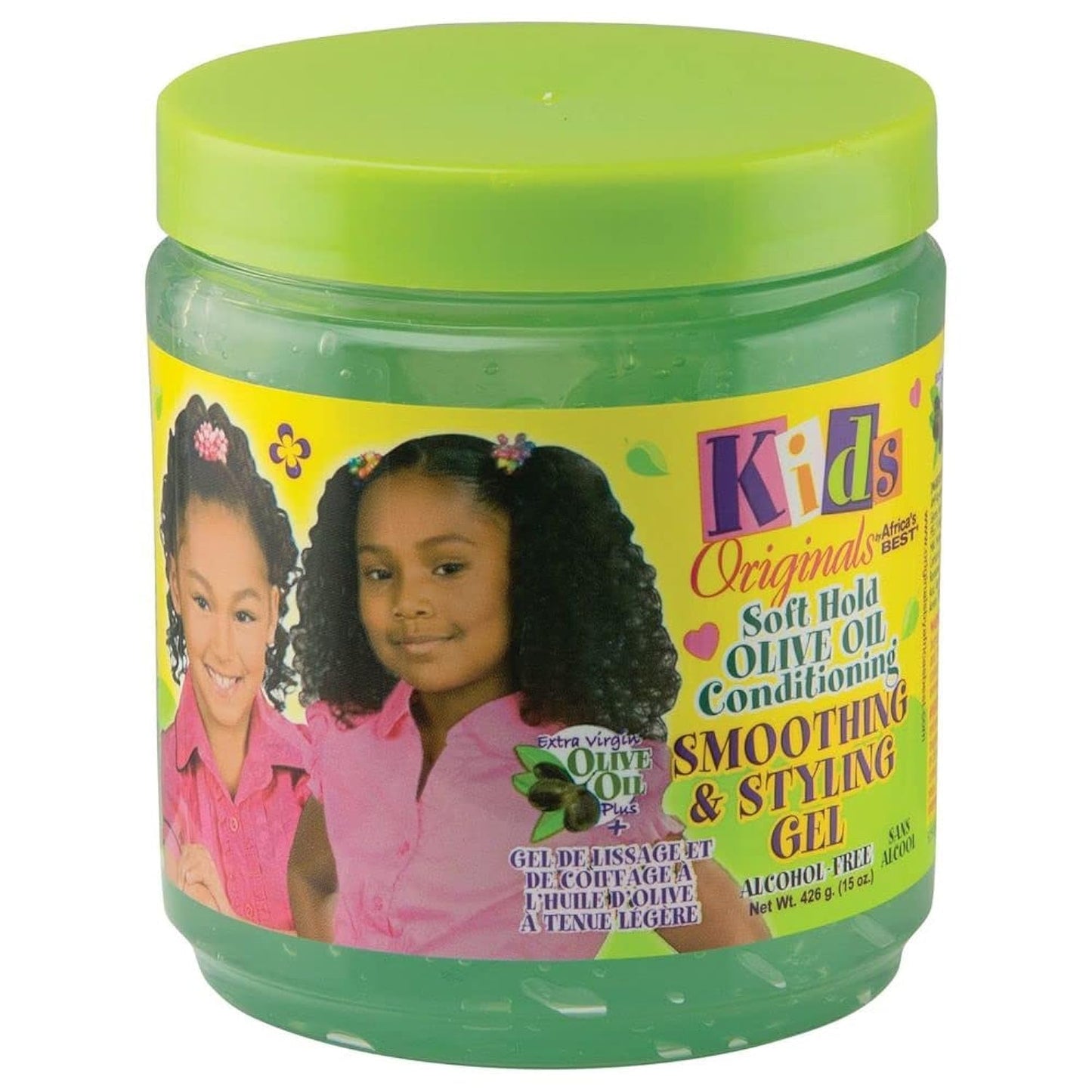 Kids Originals Soft Hold Olive Oil Conditioning Smoothing & Styling Gel