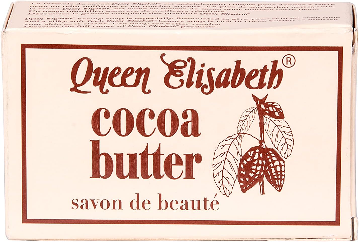 Queen Elisabeth Cocoa Butter Beauty Soap  Brand: Queen Elisabeth